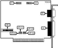 DTK COMPUTER, INC. &nbsp; PTI-207 AT RS-232 4 PORT