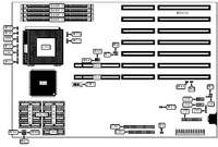 MICRONICS COMPUTERS, INC. &nbsp; ZIF SOCKET SYSTEM BOARD