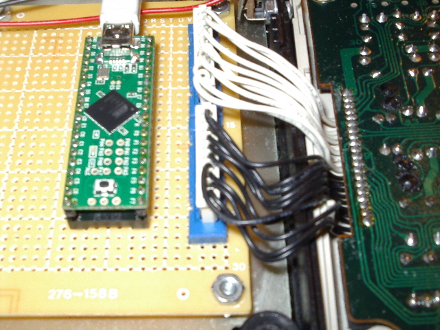 The keyboard and USB converter The keyboard and USB converter