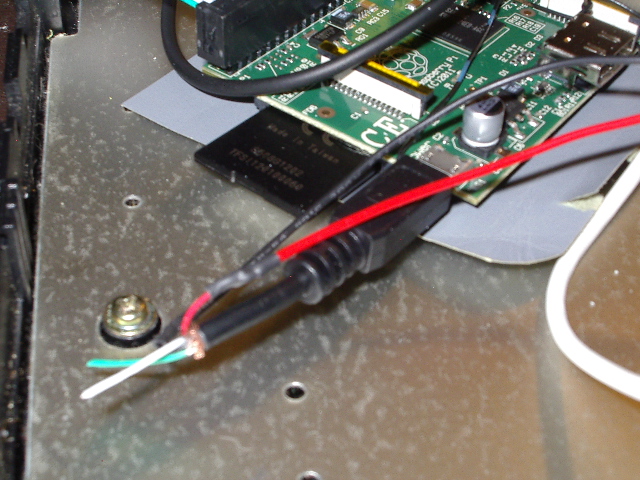 The power connection The power connection