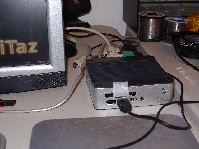 The eBox-3300 in use The eBox-3300 in use
