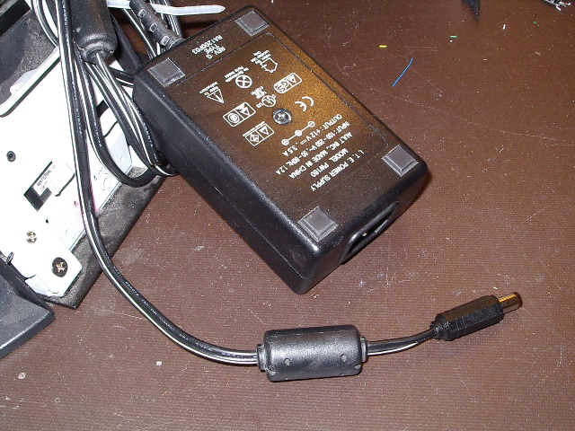 New plug on an old power supply New plug on an old power supply