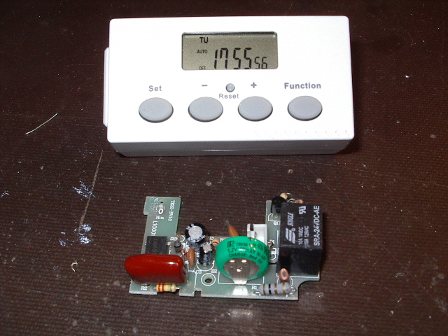 New timer and electronic guts New timer and electronic guts