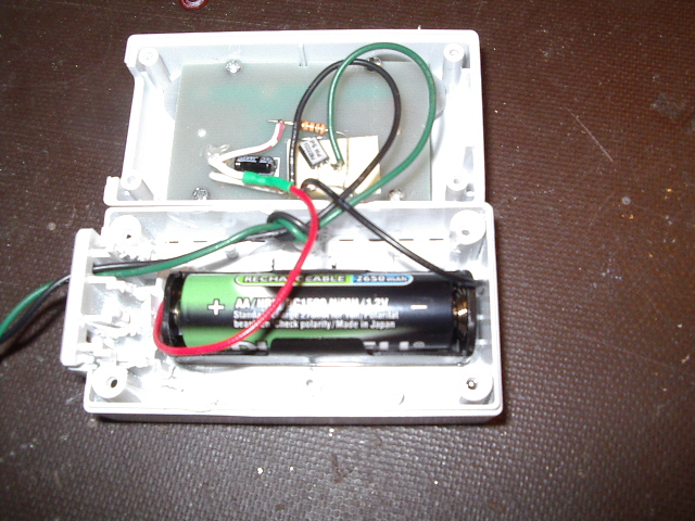 Wired for battery operation Wired for battery operation