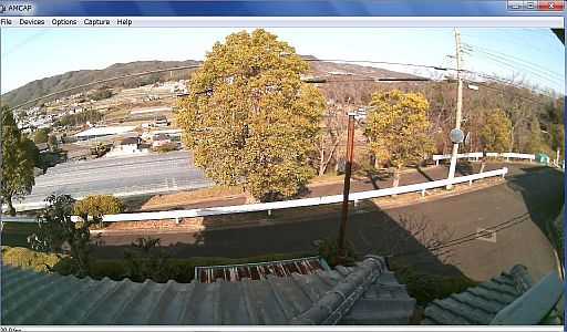 図3:「AMCAP」で見た120度映像 <click>→図4:「UCam12.exe」で見た180度映像