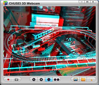 図1:立体視画像? <click>→図2:青赤メガネ(2枚入り)