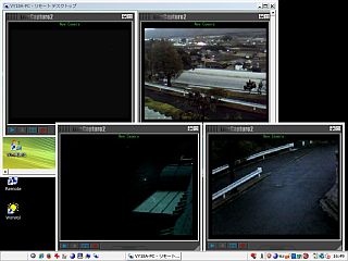 図1:夕刻の4台 <click>→図2:昼間の4台