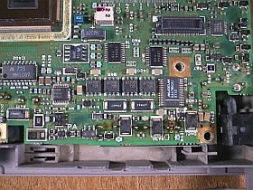 Lib50Mのパワー部付近の基板