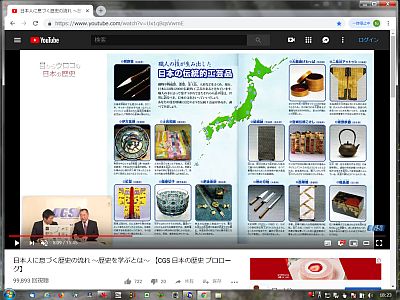 図1:You tube版『CGS 日本の歴史』