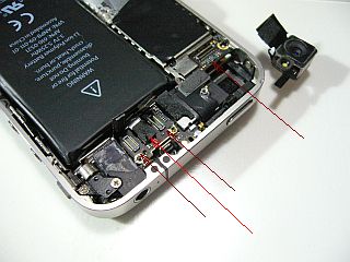 図3:電源投入系と表示系のみ残して <click>→図4:充電系を外してみたが