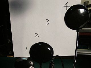 図3:USBカメラは4台並べた <click>→図4:1個のUSB-HUBに4台接続