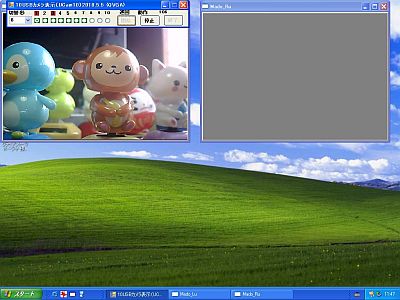 図3:WinXP/FMV-E8230でも試した(E8250は済み) <click>→図4:Win7/FMV-E8250で試した