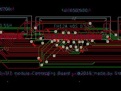 図3:戻って検証したら、エラーだらけ! <click>→図2:自動配線後に「KiCad」に戻した