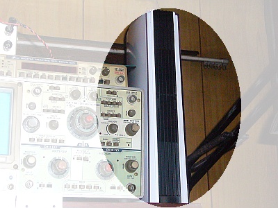 図1:未だに試運転中!? <click>→図2:ブレードには、ホコリも付かない清浄さ?
