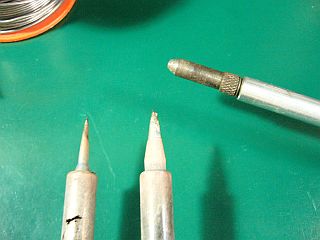 図5:先端を比べてみた <click>→図6:試して見たが...