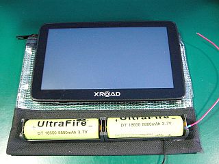 図7:バッグとバッテリは用意したが <click>→図8:コンバータで思案中