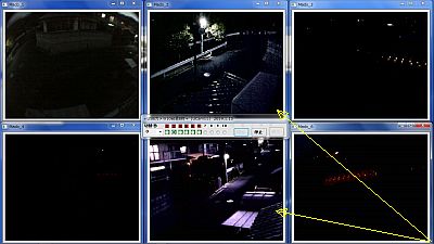 図33:夜景撮影可能な2カメラ <click>→図34:白飛びは手動でしか直せない!