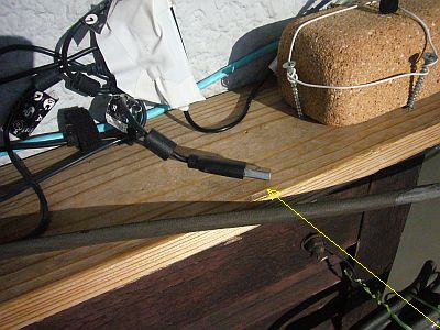 図67:USBプラグを抜いて切り離す <click>→図68:「Qcam Fusion」の映像