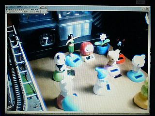 図1:1/7台のカメラの画像 <click>→動画1:途中で再起動をしてハンドル・リークを取り除く