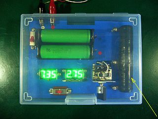 図1:バッテリ放電器 <click>→図2:以前に作った放電器