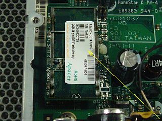 図3:Flashメモリ部 <click>→図4:内部全体