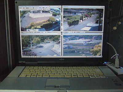 図1:看視系に使用中のFMV-E8250 <click>→図2:不調全ての根源はUSBポートにあり!